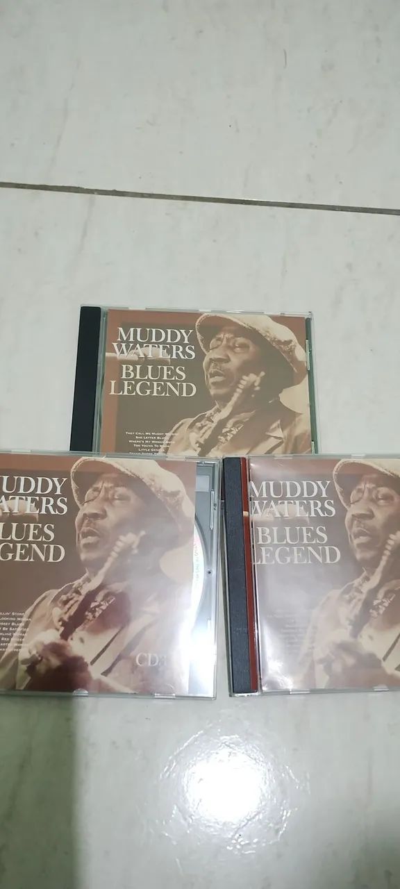 Cd MUDDY WATERS - BOX. BLUES LEGEND. CONTÉM 3 CDS  - Foto 3