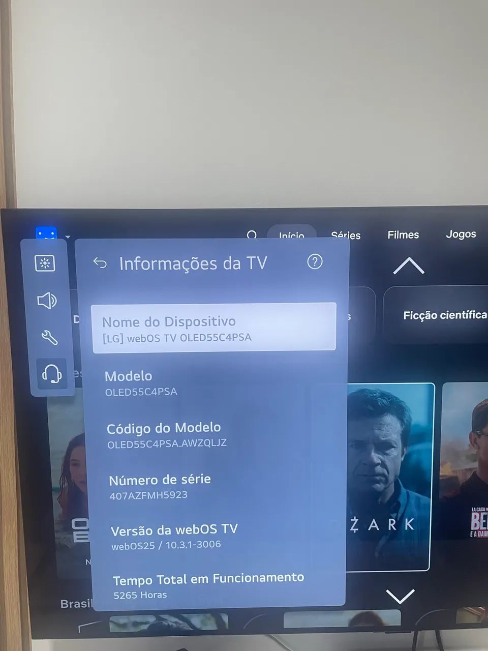 Smart TV LG OLED evo AI C4 4K 55 - Foto 3