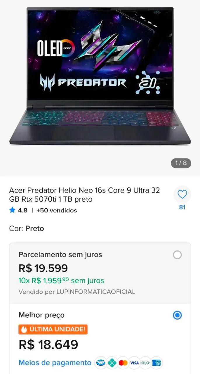 Notebook gamer  - Foto 4