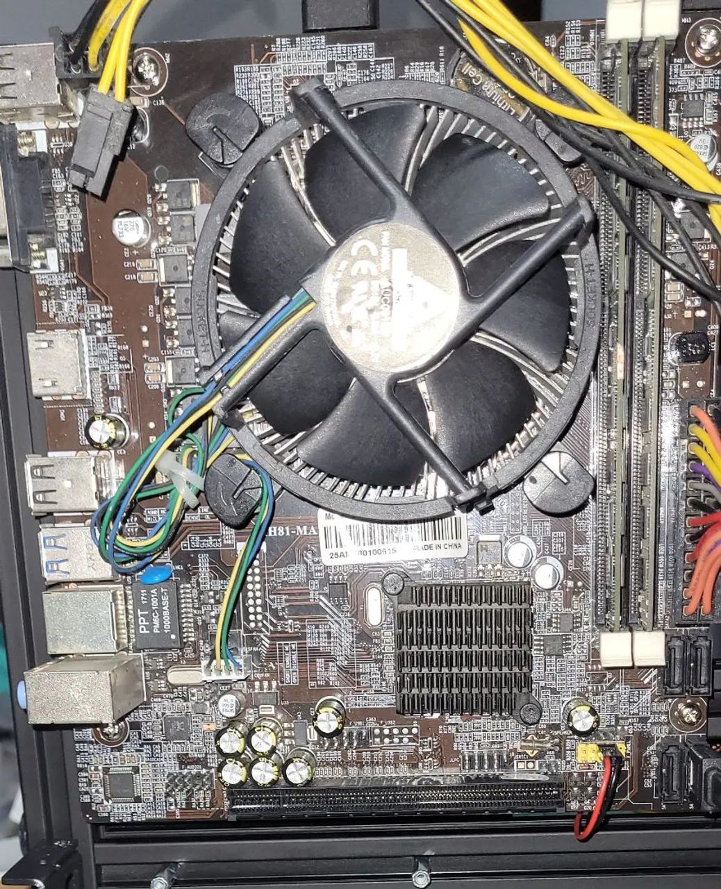 KIT H81+I7 4790S+2X2GB DDR3 1333MHZ COM CPU COOLER