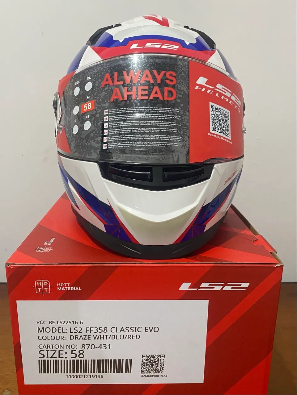 Capacete Ls2 ff358 Draze  - Foto 3