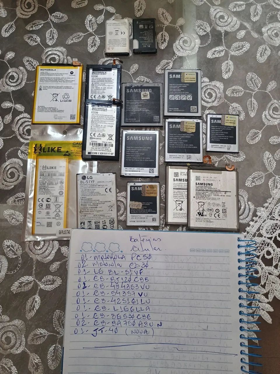 LOTE BATERIAS PARA CELULARES  - Foto 2