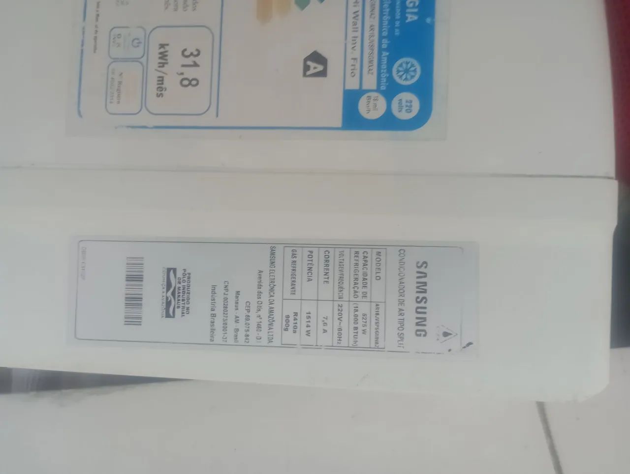 Ar condicionado split 18000 BTUs inverter  - Foto 3