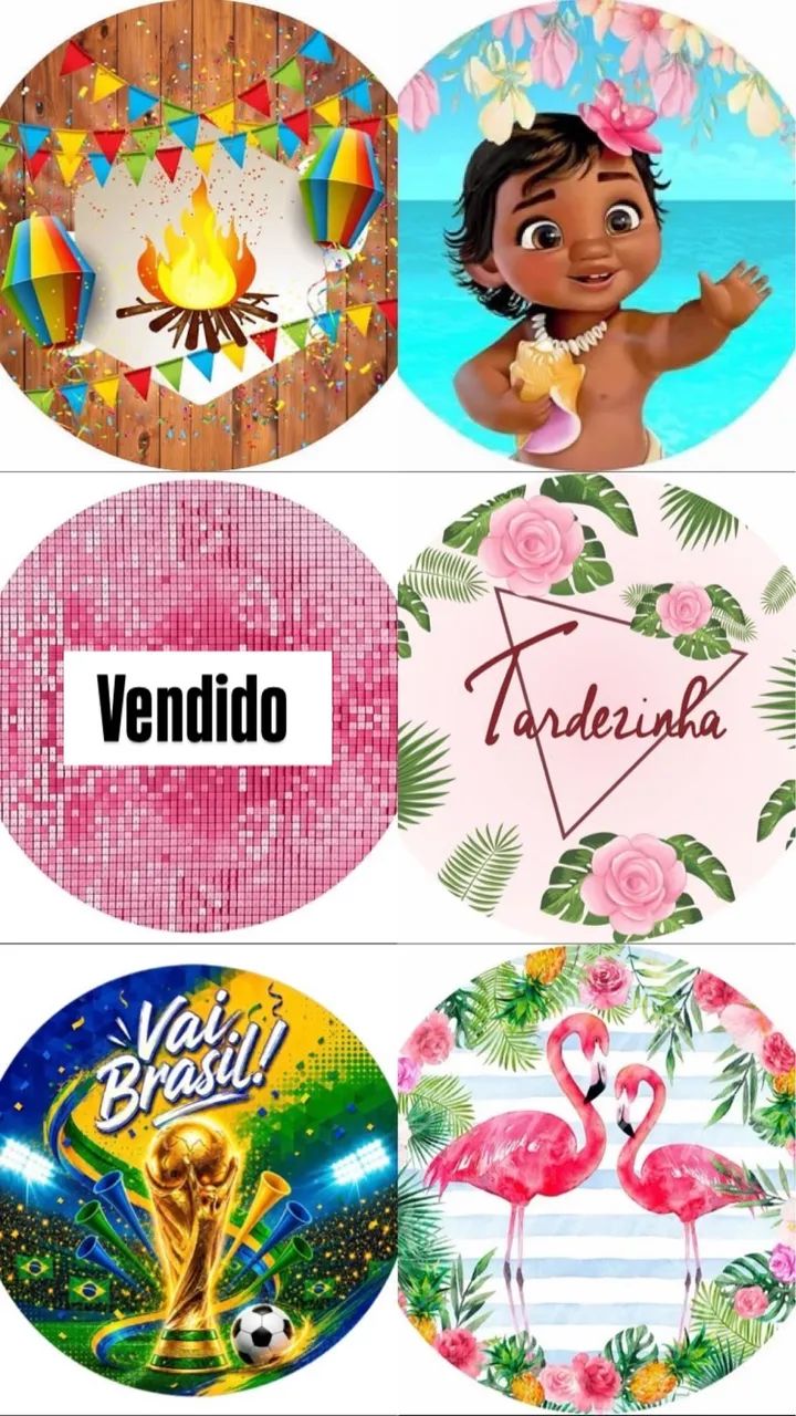 Capas de painel redondo  - Foto 3
