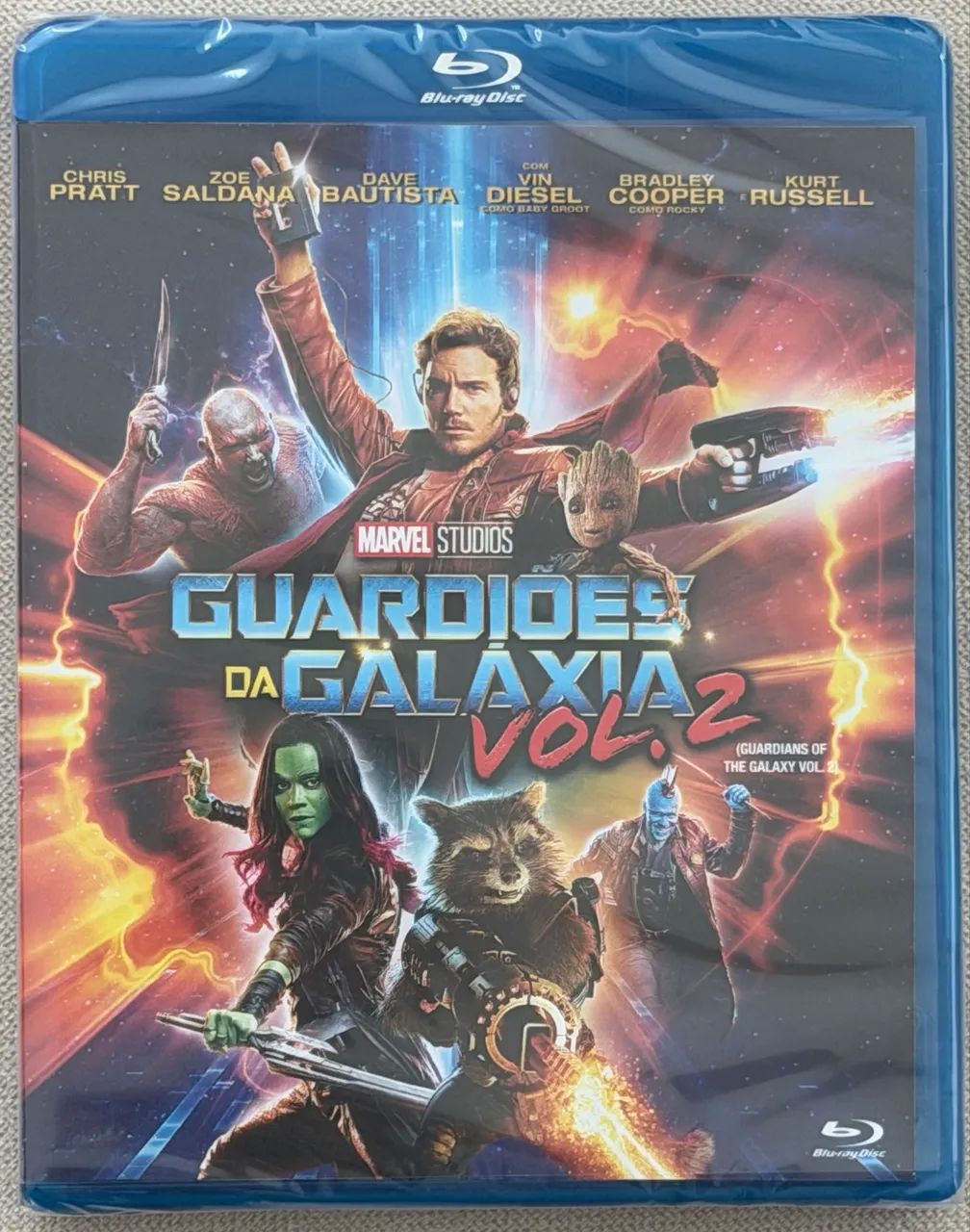 BLU-RAY GUARDIÕES DA GALÁXIA VOL. 2 (ORIGINAL E LACRADO)