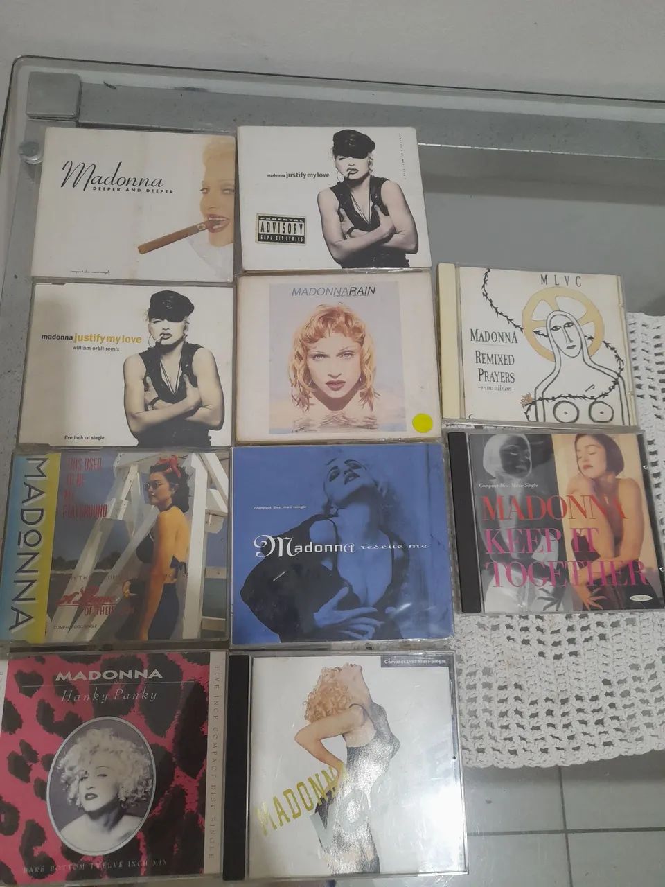 Madonna singles 