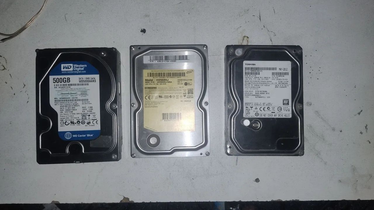 3 HDs 500gb - Foto 2