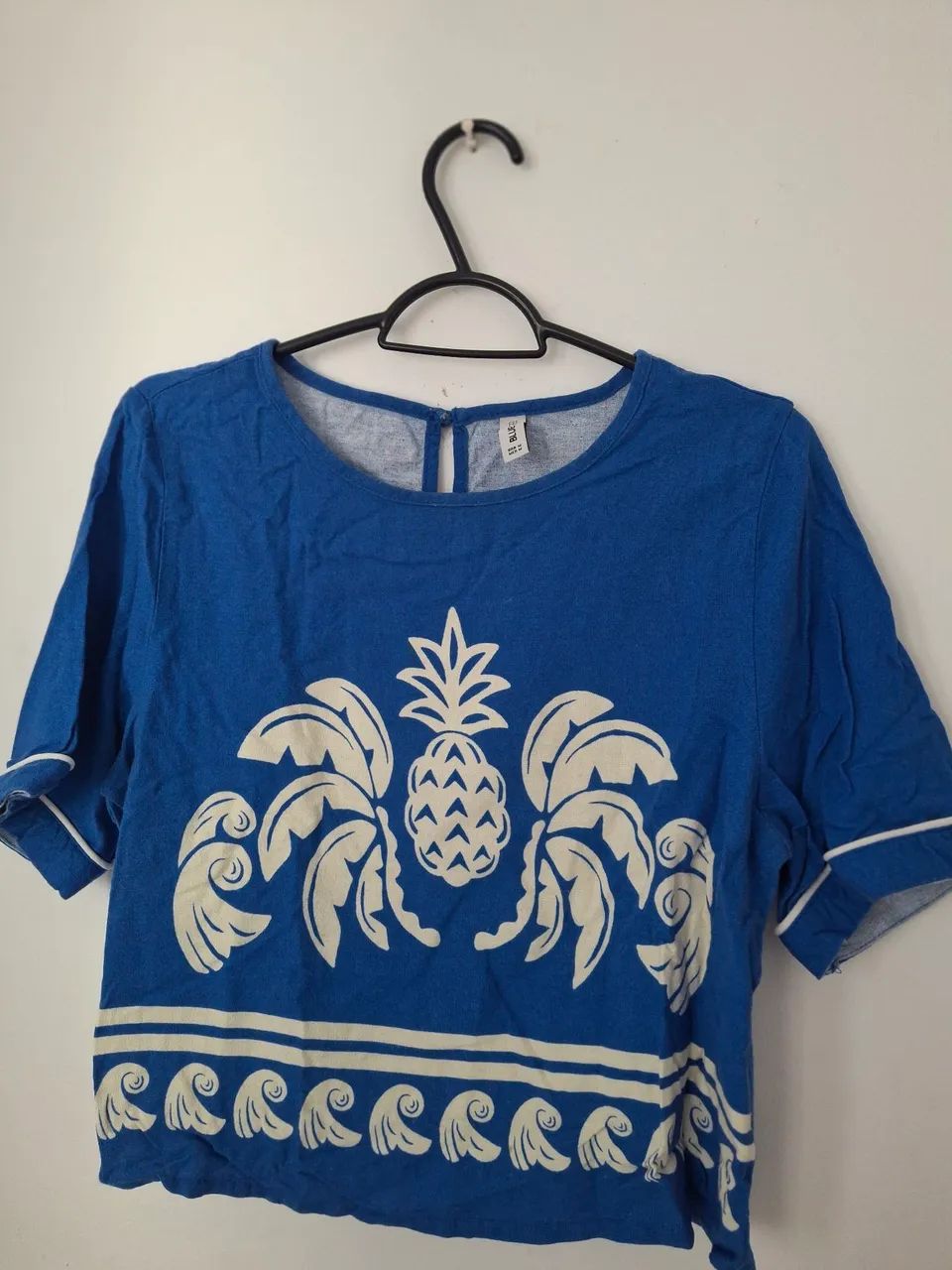 BLUSA AZUL - BLUE STEEL - TAM M