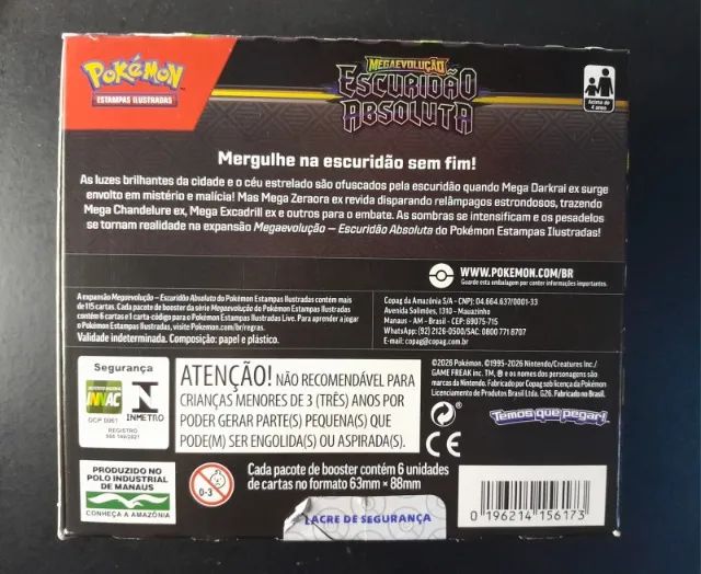 Booster Box Escuridão Absoluta (36 pacotes) - Foto 4