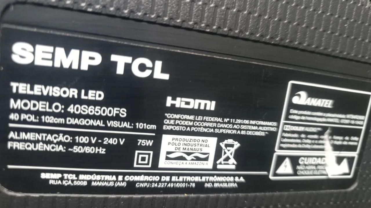 TV Smart TCL 40 polegadas Android  - Foto 5