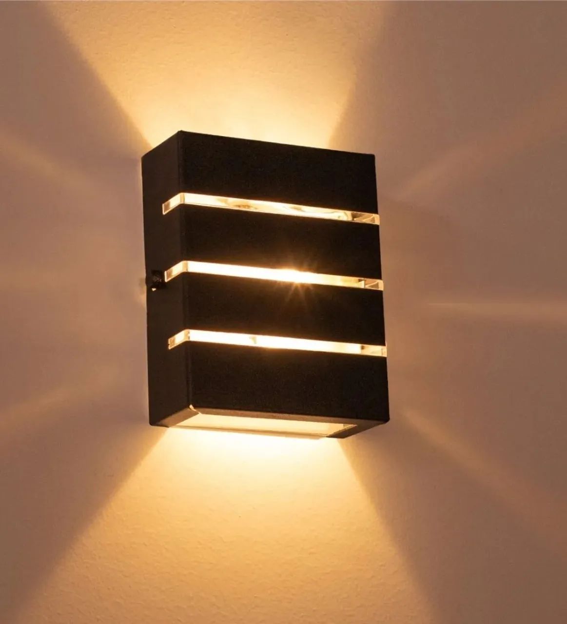 6x luminárias arandelas de led cor: marrom - Foto 4