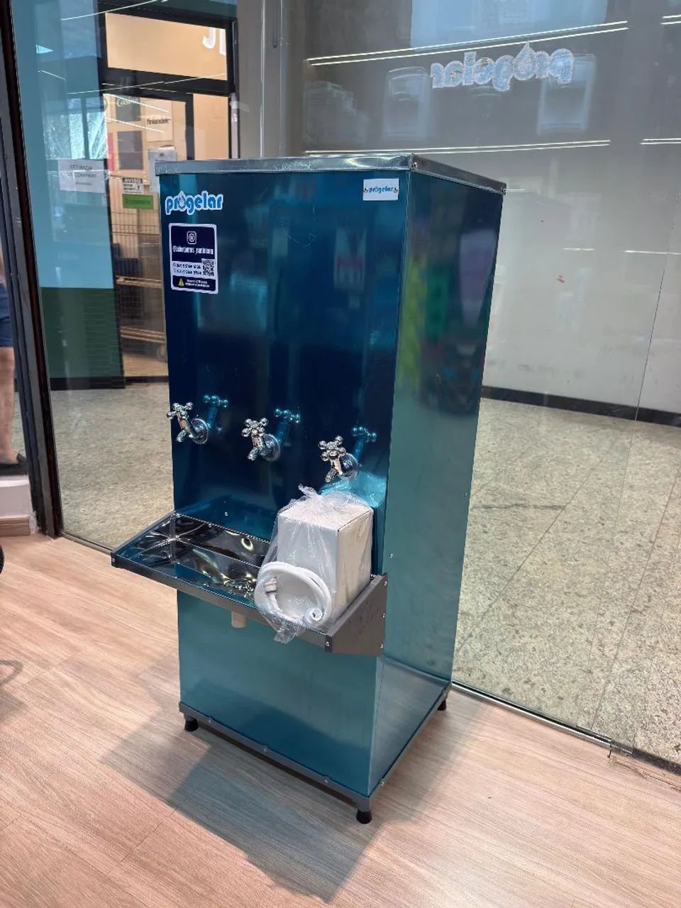 Bebedouro Industrial Progelar com Filtro Coluna Inox - Foto 3