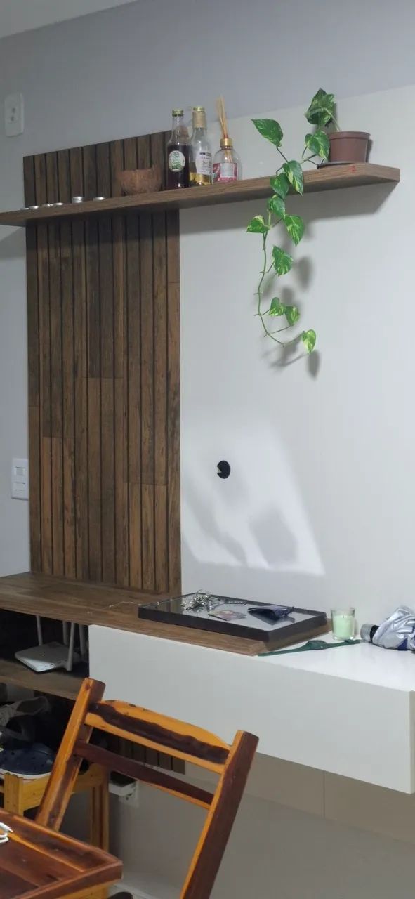 Rack(Raque) Painel TV até 65" ripado