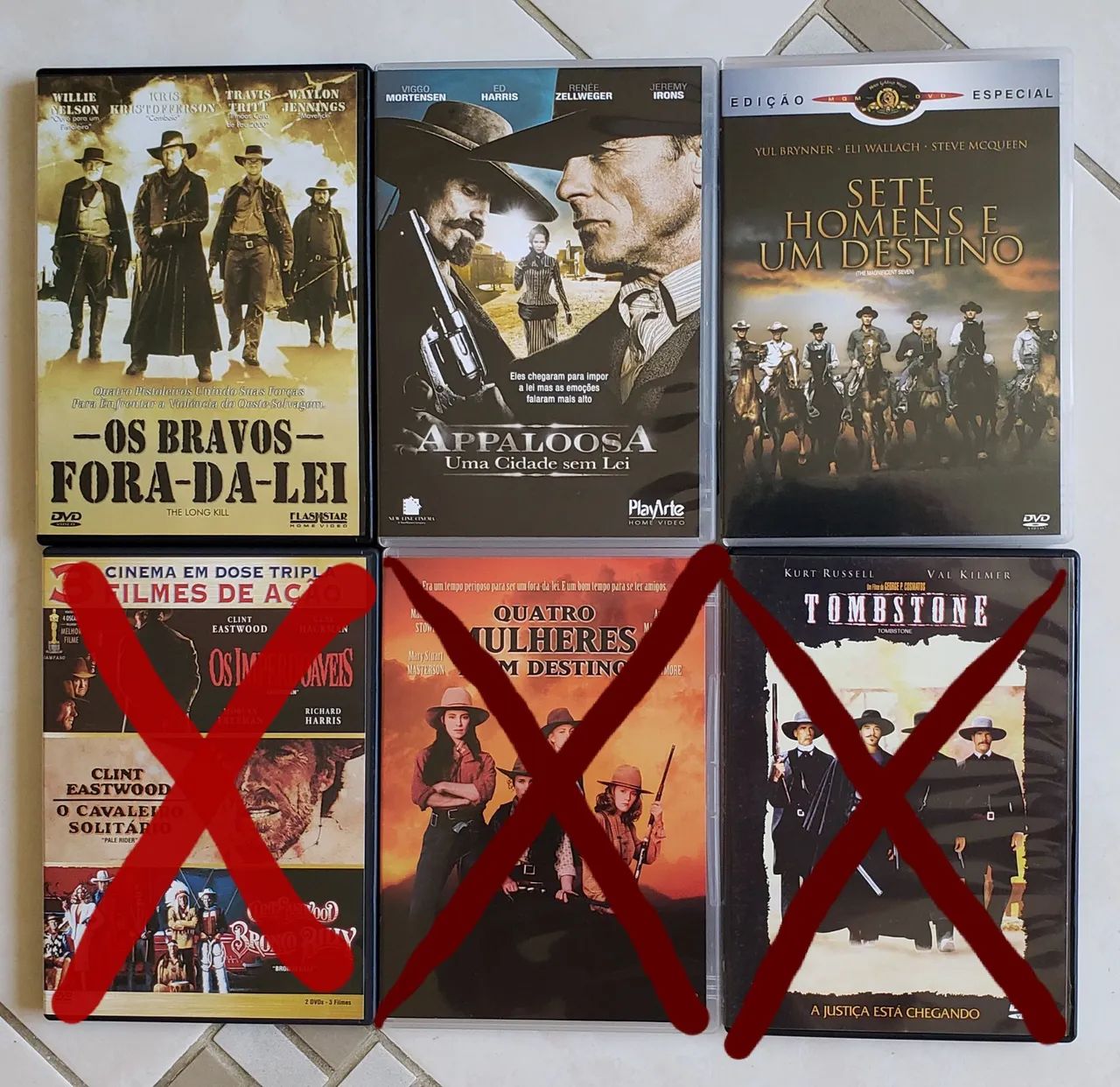 DVDS ORIGINAIS  FAROESTE 