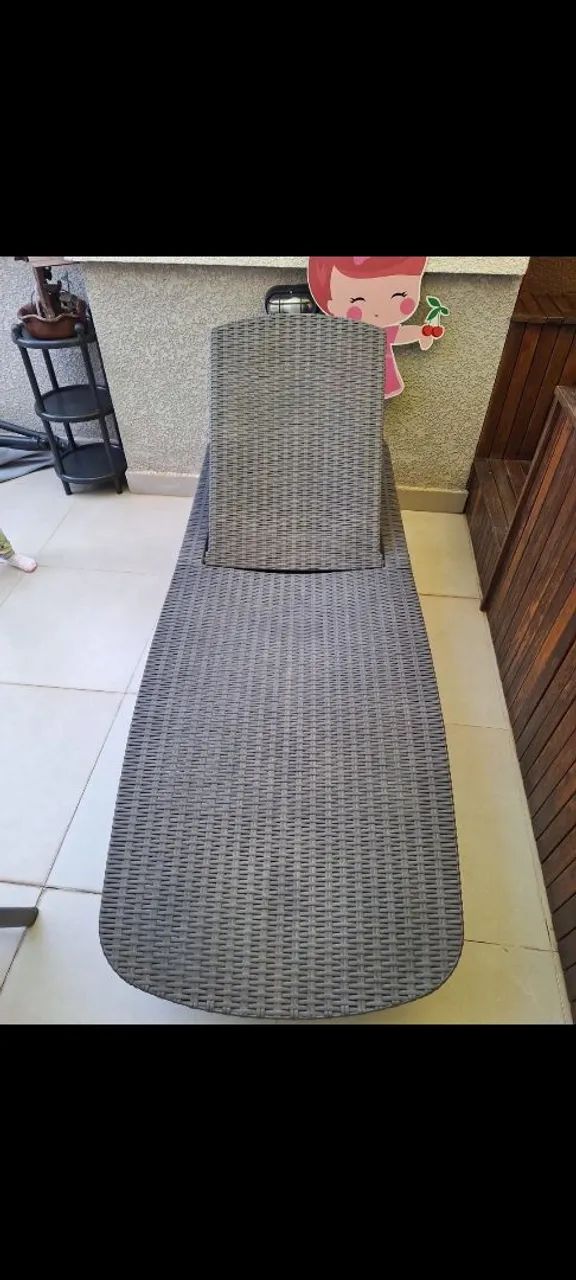 Espreguiçadeira com regulagem de altura - Foto 2
