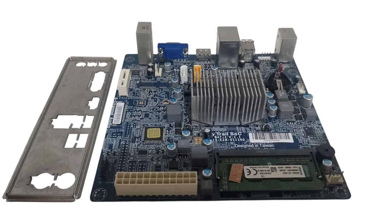 Placa mãe ecs-bat-i Intel celeron j1800 2.41ghz , 2gb ddr3  - Foto 2