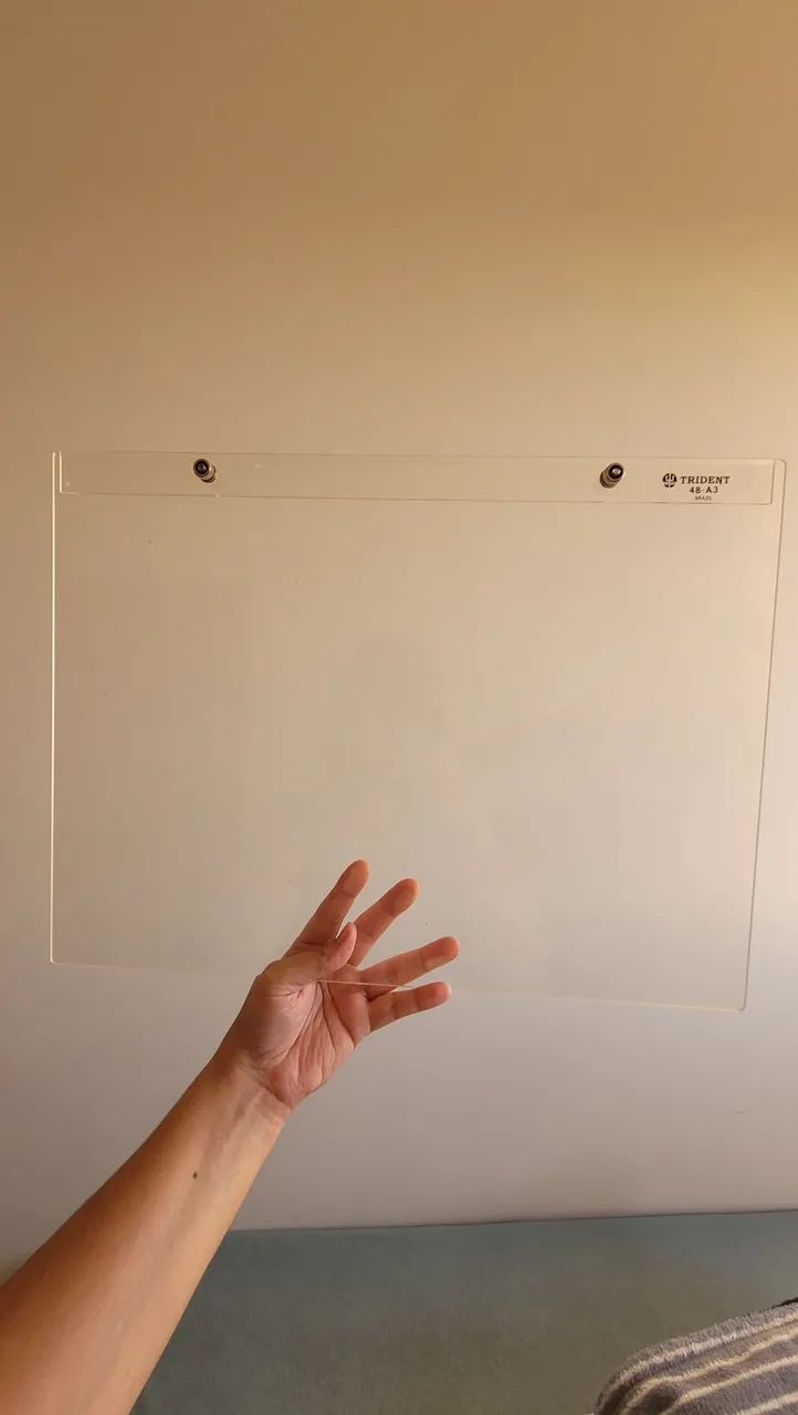 Prancheta A3 + esquadros - Foto 5