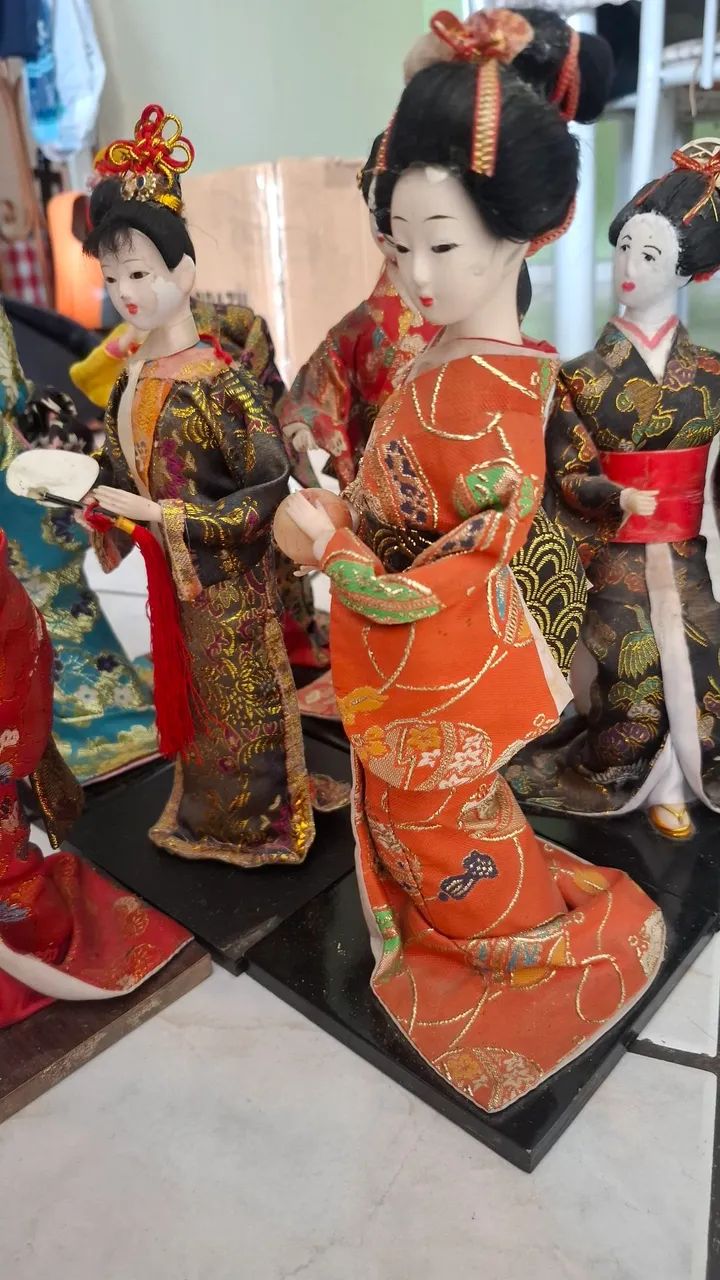 Bonecas Gueixas Oriental - Foto 5