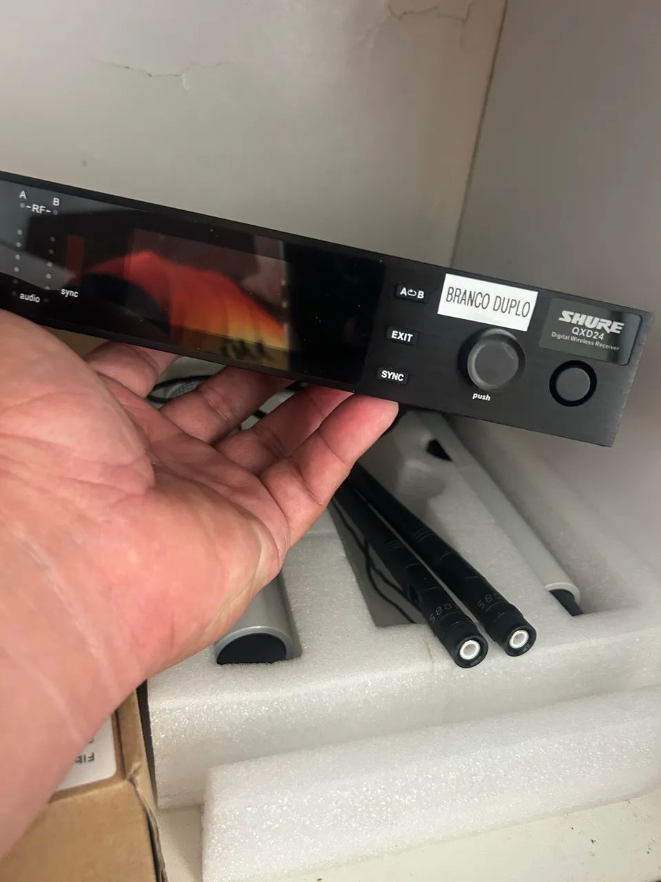 Microfone shure QXD24 duplo - Foto 4
