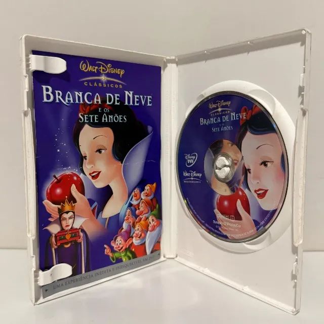 DVD Branca de Neve e os Sete Anões - Primeira tiragem - Ótimo estado - Foto 3