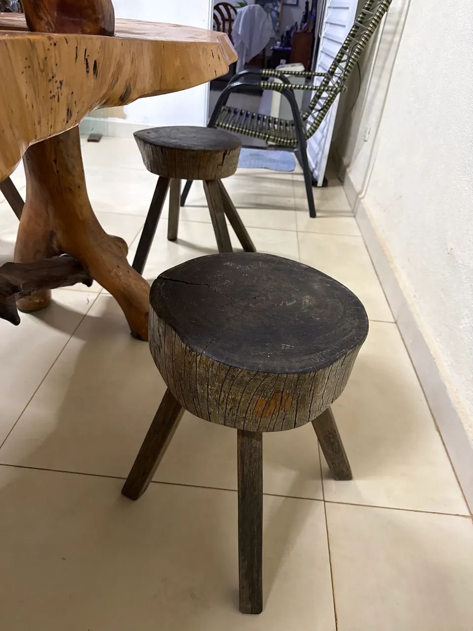 Mesa de Madeira Rústica  - Foto 3