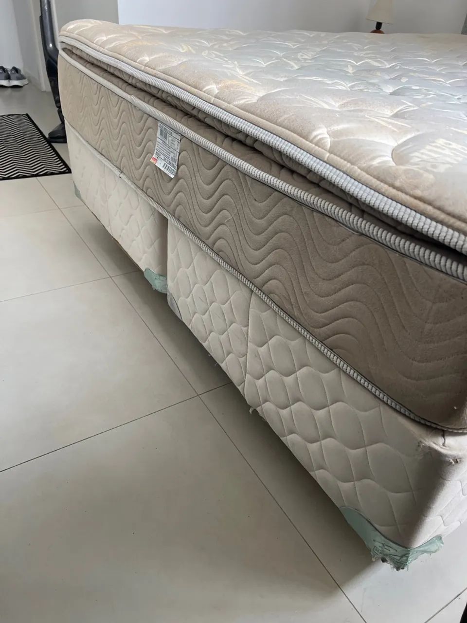 Vendo so colchao cama completa - Foto 3