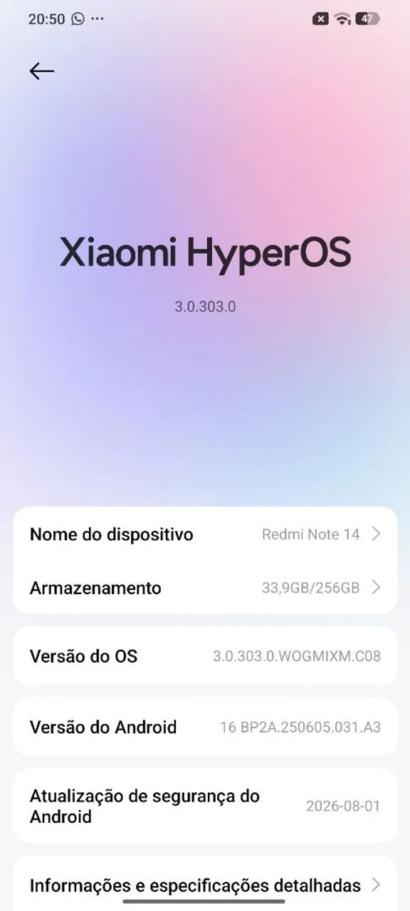 REDMI NOTE 14 256GB 8GB RAM - Foto 3