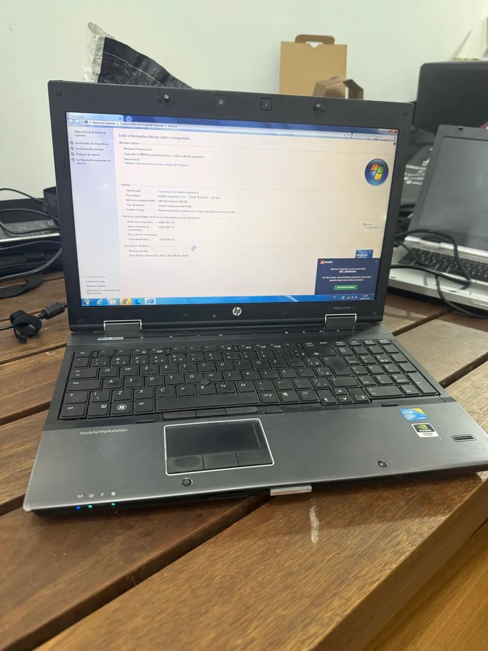 Elitebook HP 8540w Core i7 - Foto 2
