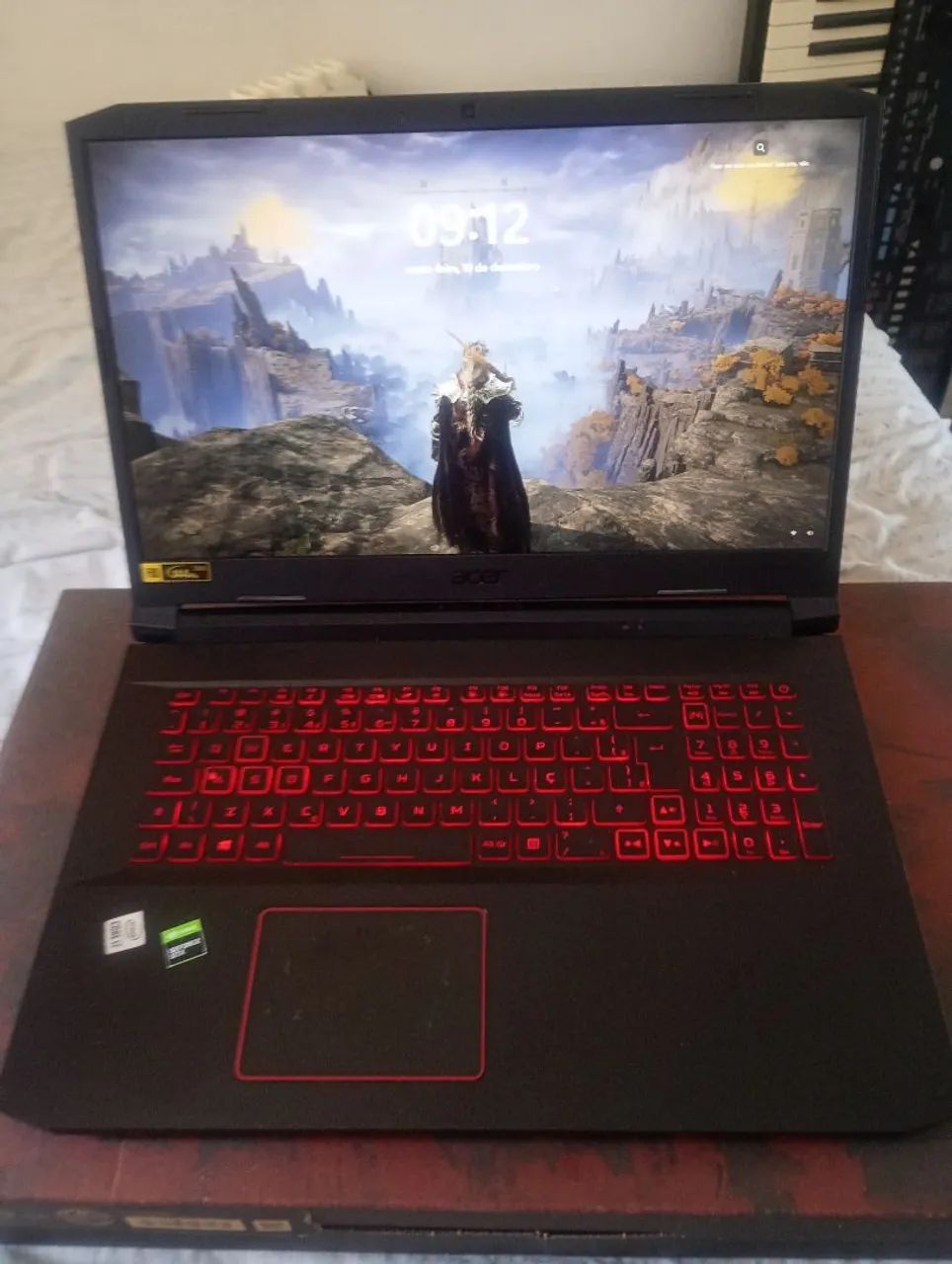 Notebook gamer Acer Nitro 5 17 Polegadas, GTX 1650,  16gb ram