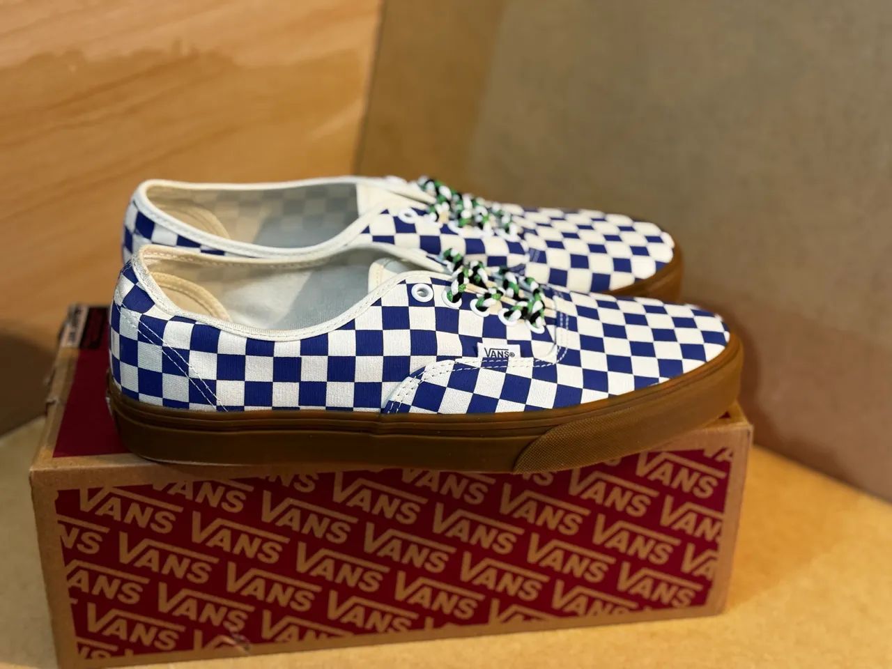 Vans Autentic Checkerboard Blue/White - Foto 3