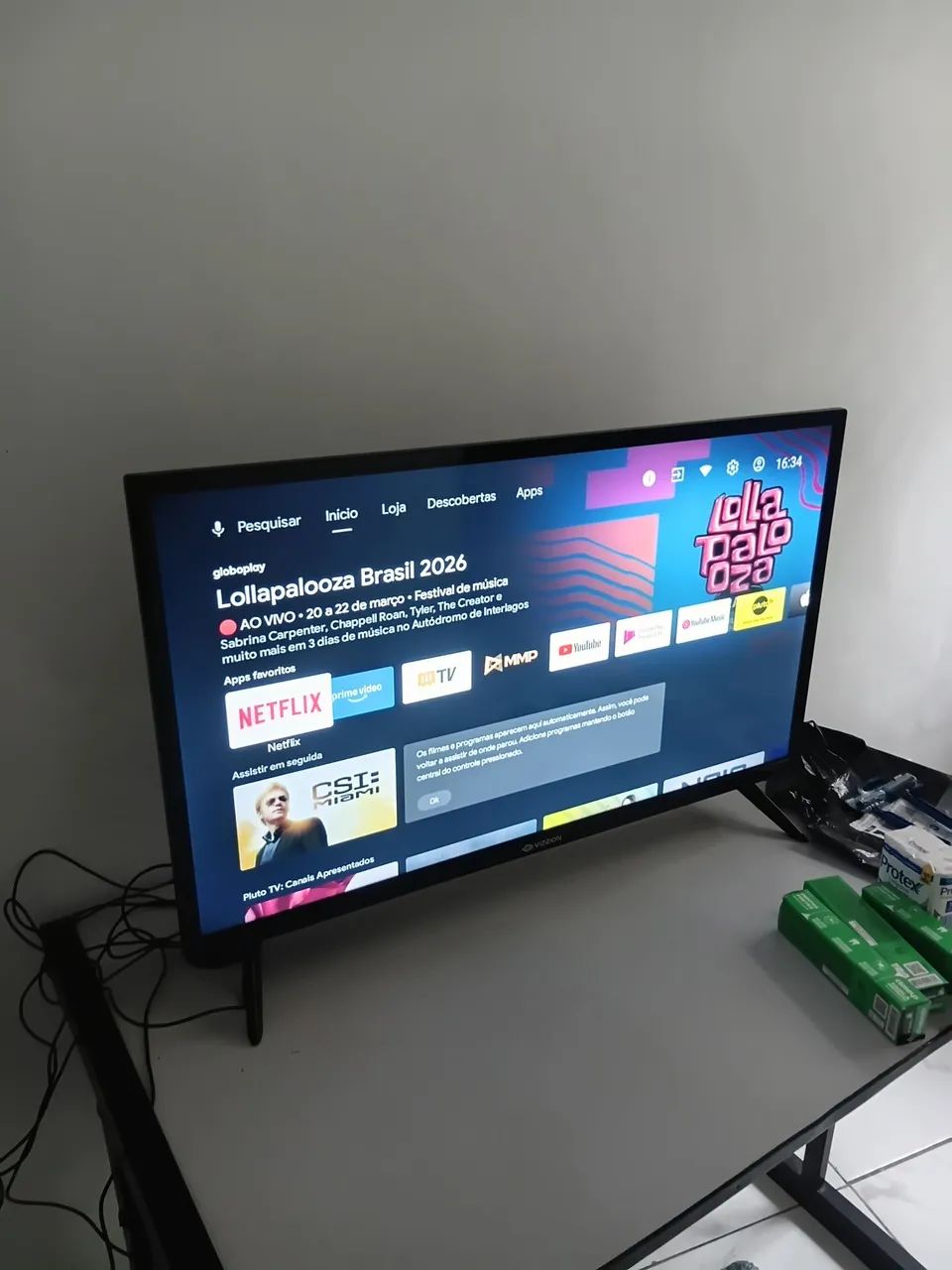 Tv vizzion 32 polegadas 