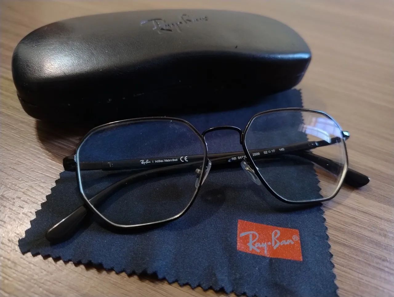 Armação Ray Ban Original Ótimo Estado  - Foto 3