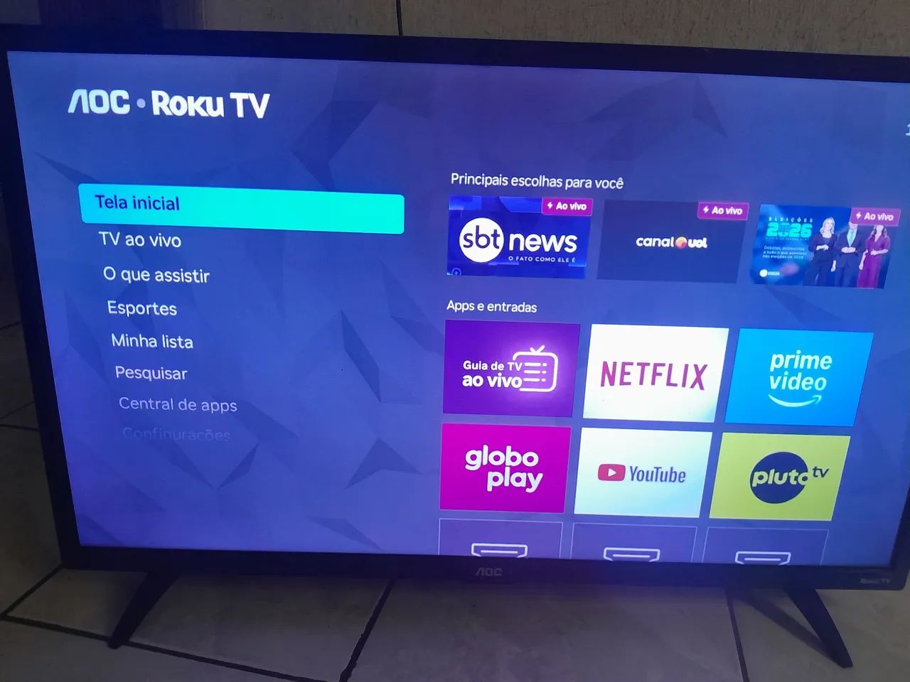 Tv 32 polegadas semi novas