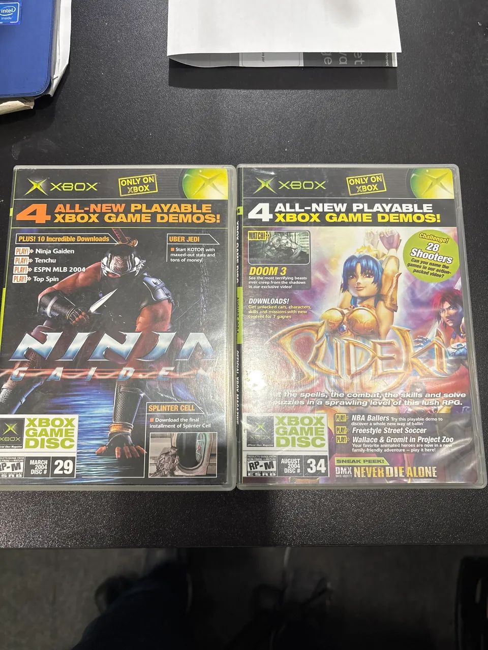 Jogos Ninja Gaiden e Sudeki Xbox 