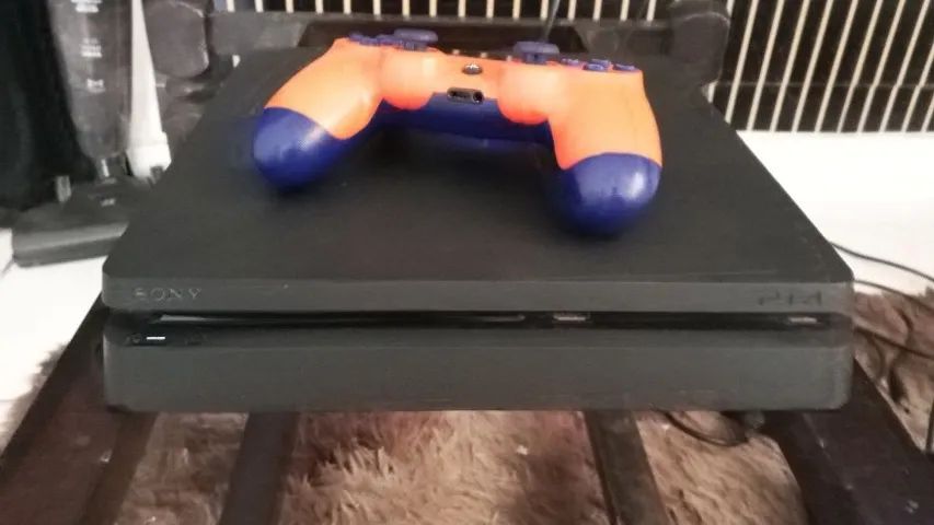 PS4 Slim 500GB + Controle - Foto 5