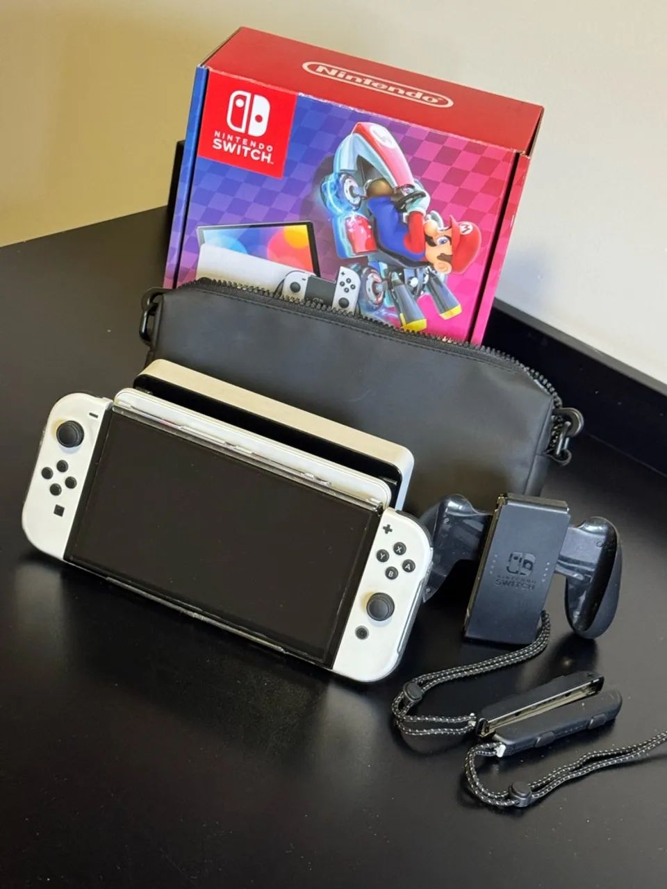Nintendo Switch OLED Branco - Foto 2