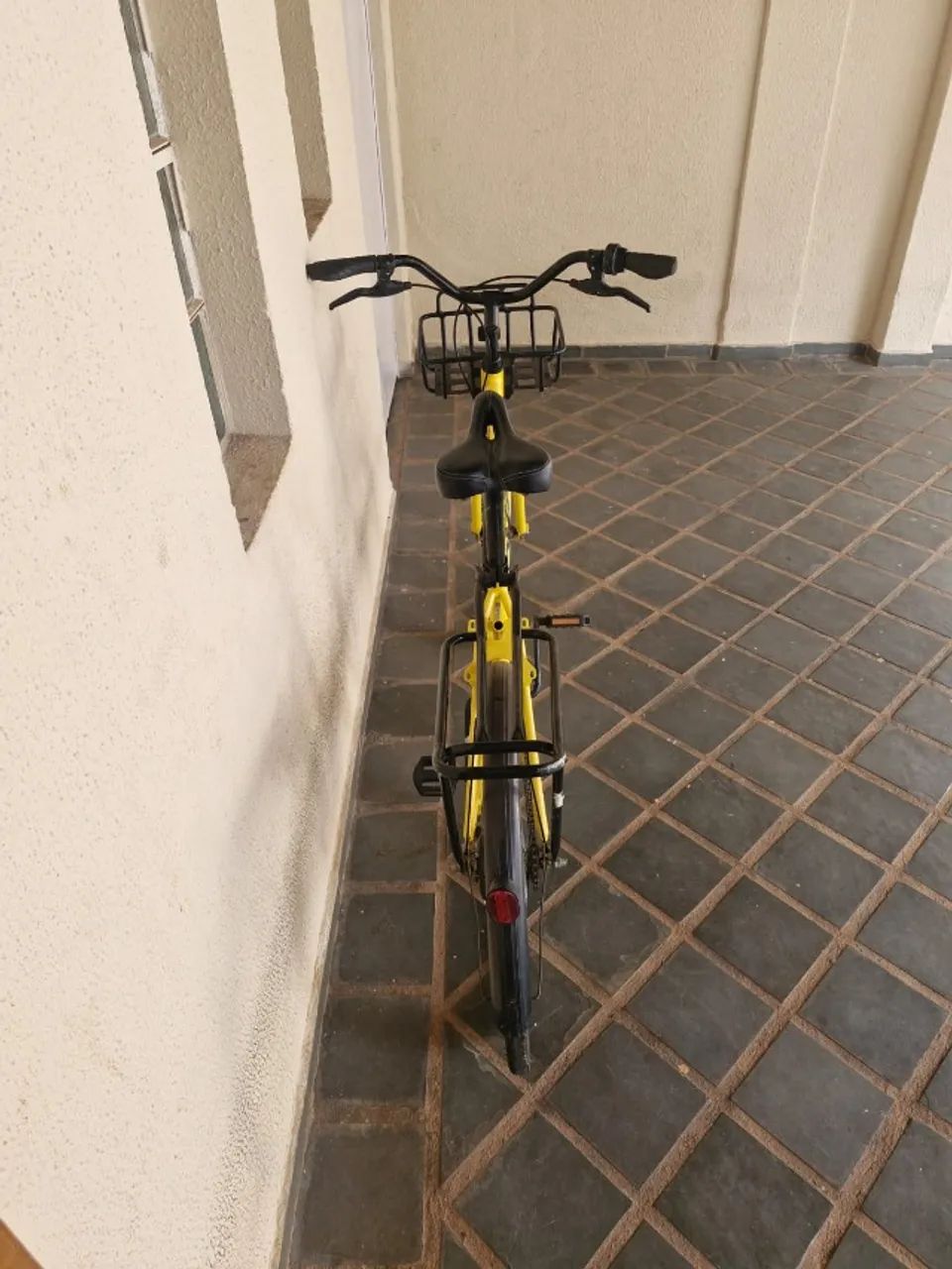Bicicleta Confort Aro 26 Amarela - (Retrô) - Foto 2