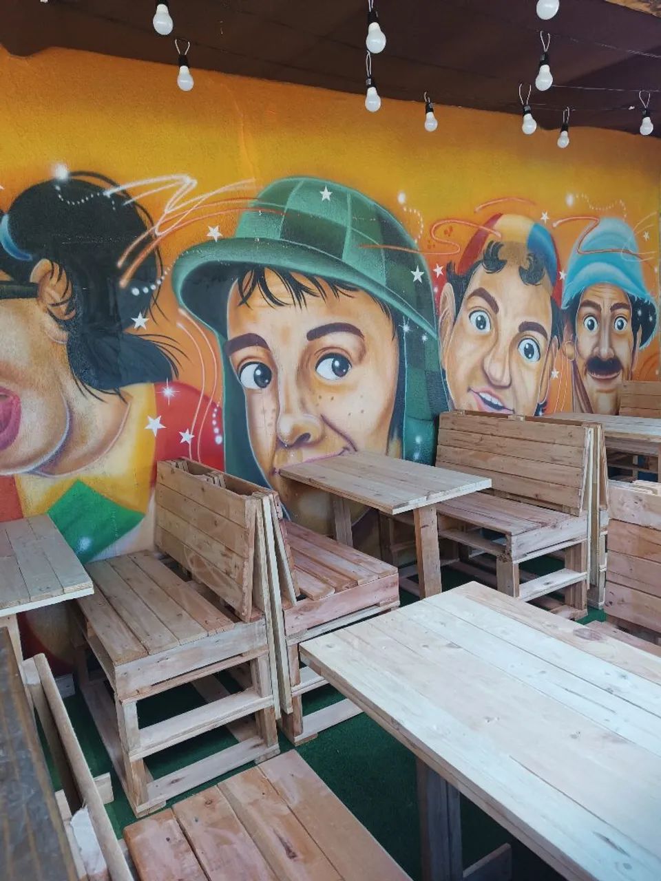 Kit sofá de pallet e mesa - Foto 4