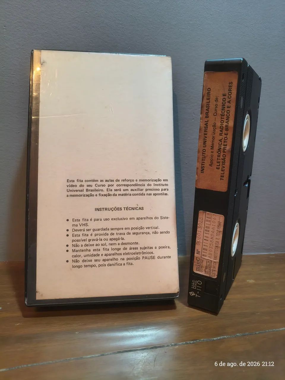 Vhs de rádio e TV antigo - Foto 3