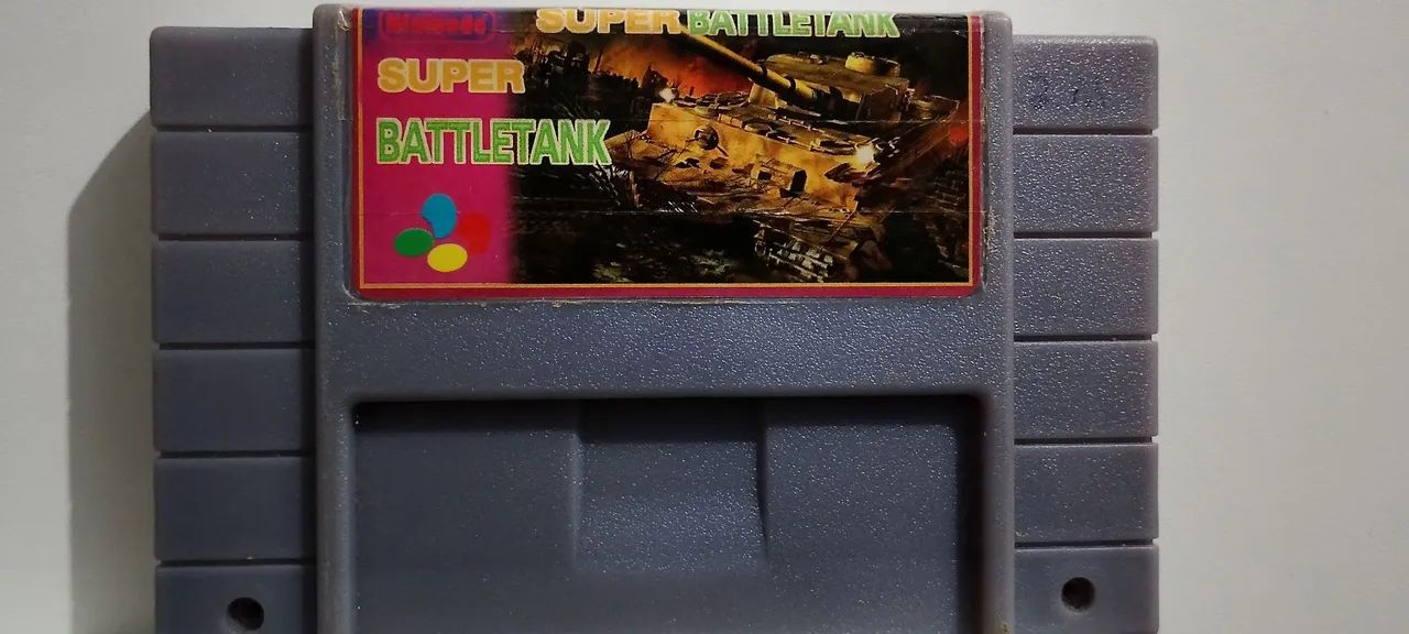Cartuchos Super Battletank e Tiny Toons Wacky Sports - Foto 4