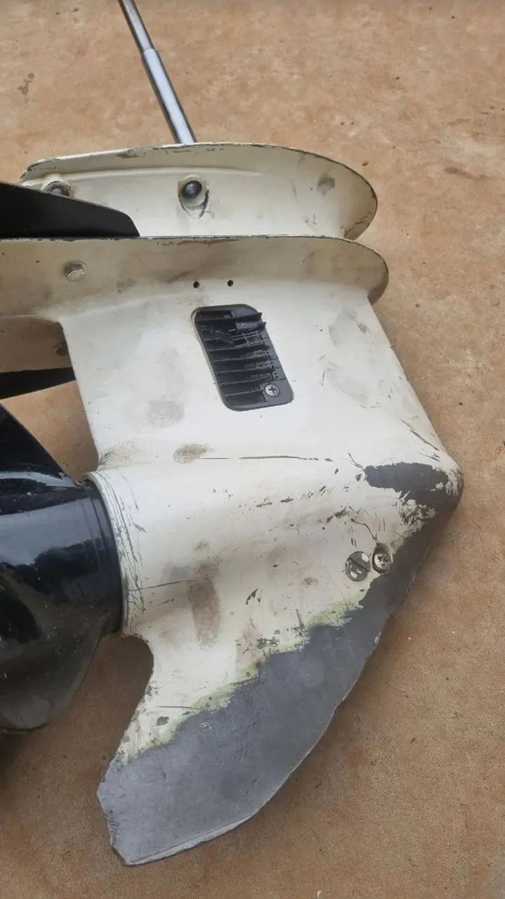 Rabeta completa motor jhonson 25hp usado - Foto 6