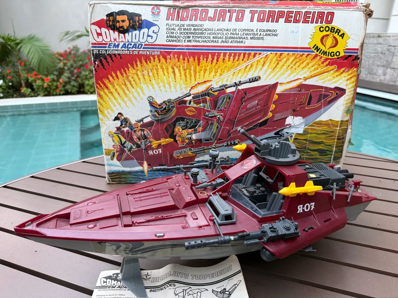 Comandos em Ação Estrela Hidrojato Torpedeiro - 1988 - - Foto 3