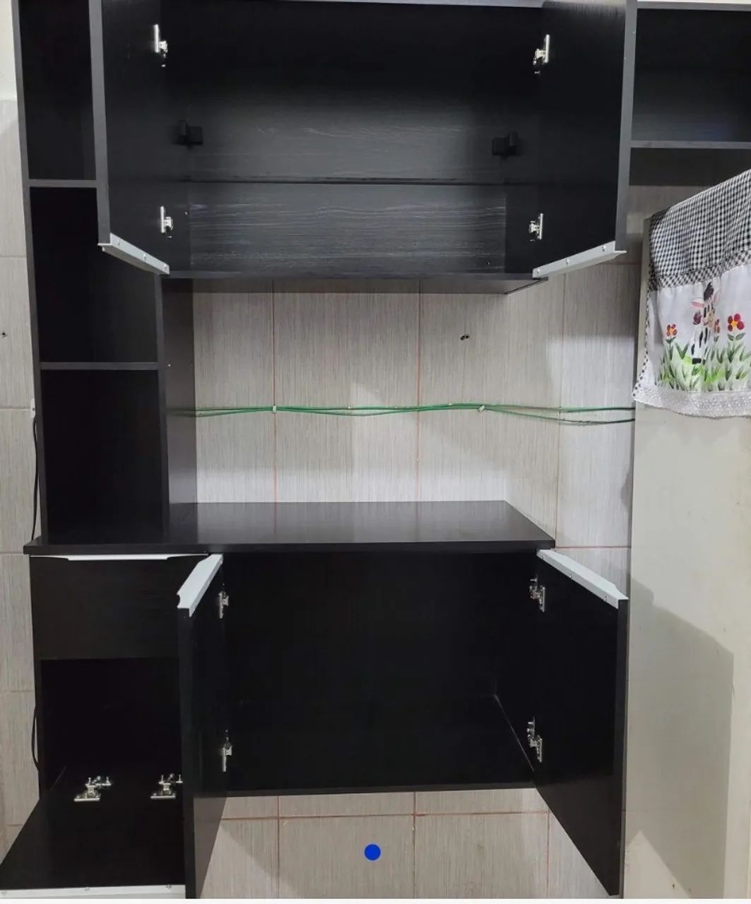 Armário de cozinha de parede 
