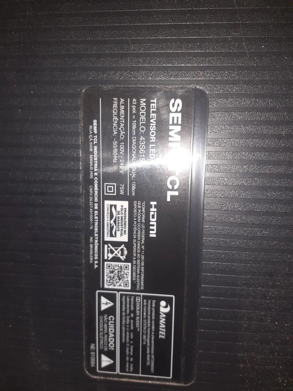 Vendo 5 tv com defeito  - Foto 5