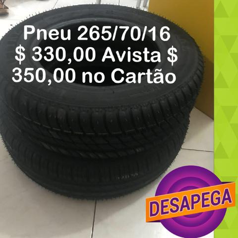 Pneu 265/70/16 330$ a vista Upp Desapega