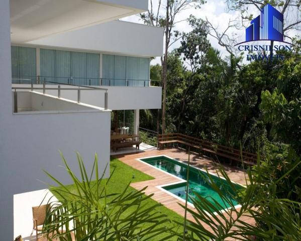 Casa à venda alphaville i salvador , r$ 3.400.000,00, 5 suítes, piscina, projeto sidney qu