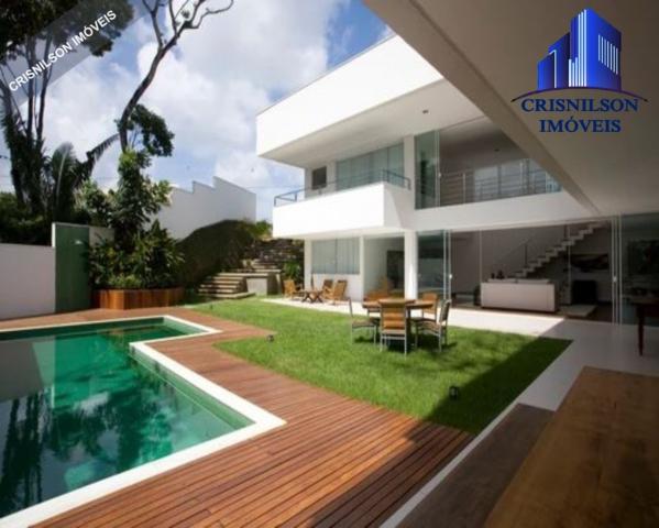 Casa à venda alphaville i salvador , r$ 3.400.000,00, 5 suítes, piscina, projeto sidney qu - Foto 11