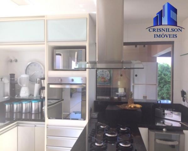 Casa à venda alphaville ii salvador, r$ 1.350.000,00, excelente casa térrea com jardim, am - Foto 19
