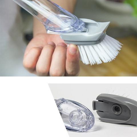 Escova de Cozinha com Reservatório para Detergente - Foto 5