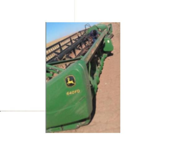 Plataforma de corte 640 Draper 40 ano 2014